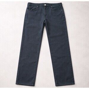 Orvis Light Black Canvas Jeans Men’s Five Pocket Straight Leg Size 32 X 29